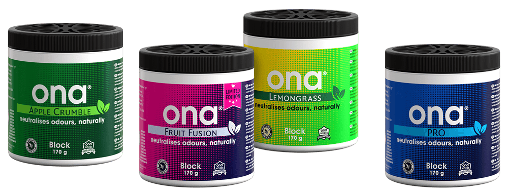 ona odour neutraliser block product range