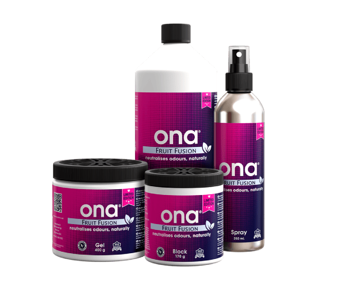 ona odour neutraliser fruit fusion products