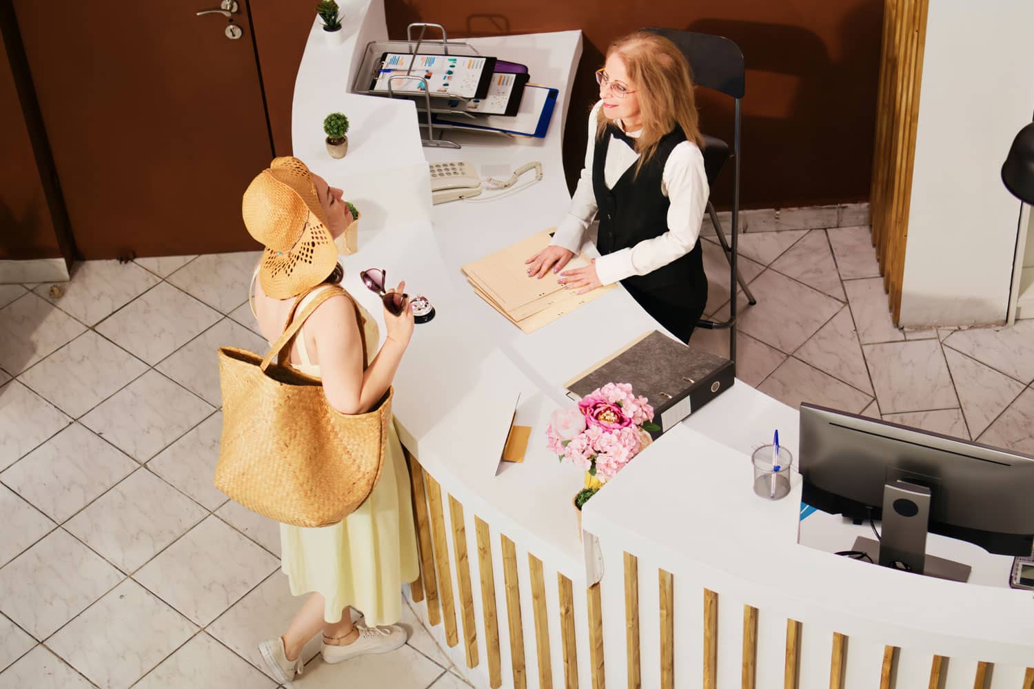 ona odour neutraliser hotel reception